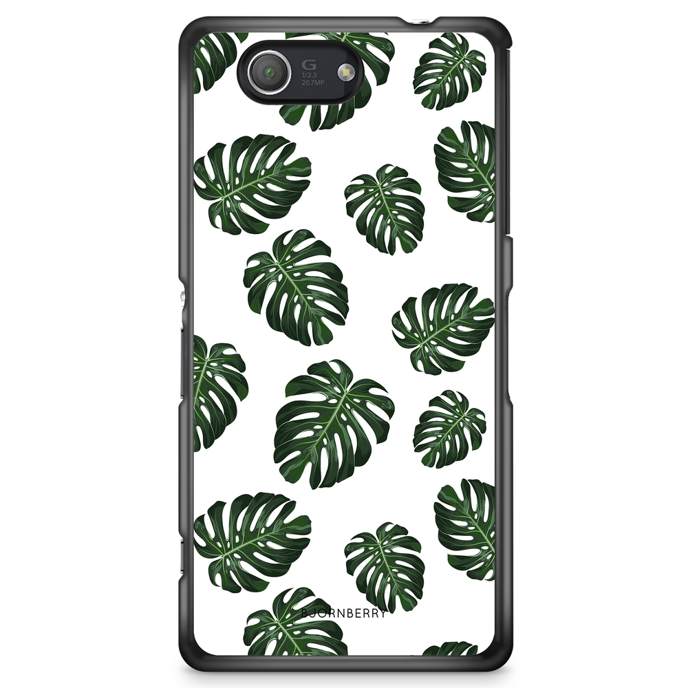 Sony Xperia Z3 Compact Case - Monstera Pattern