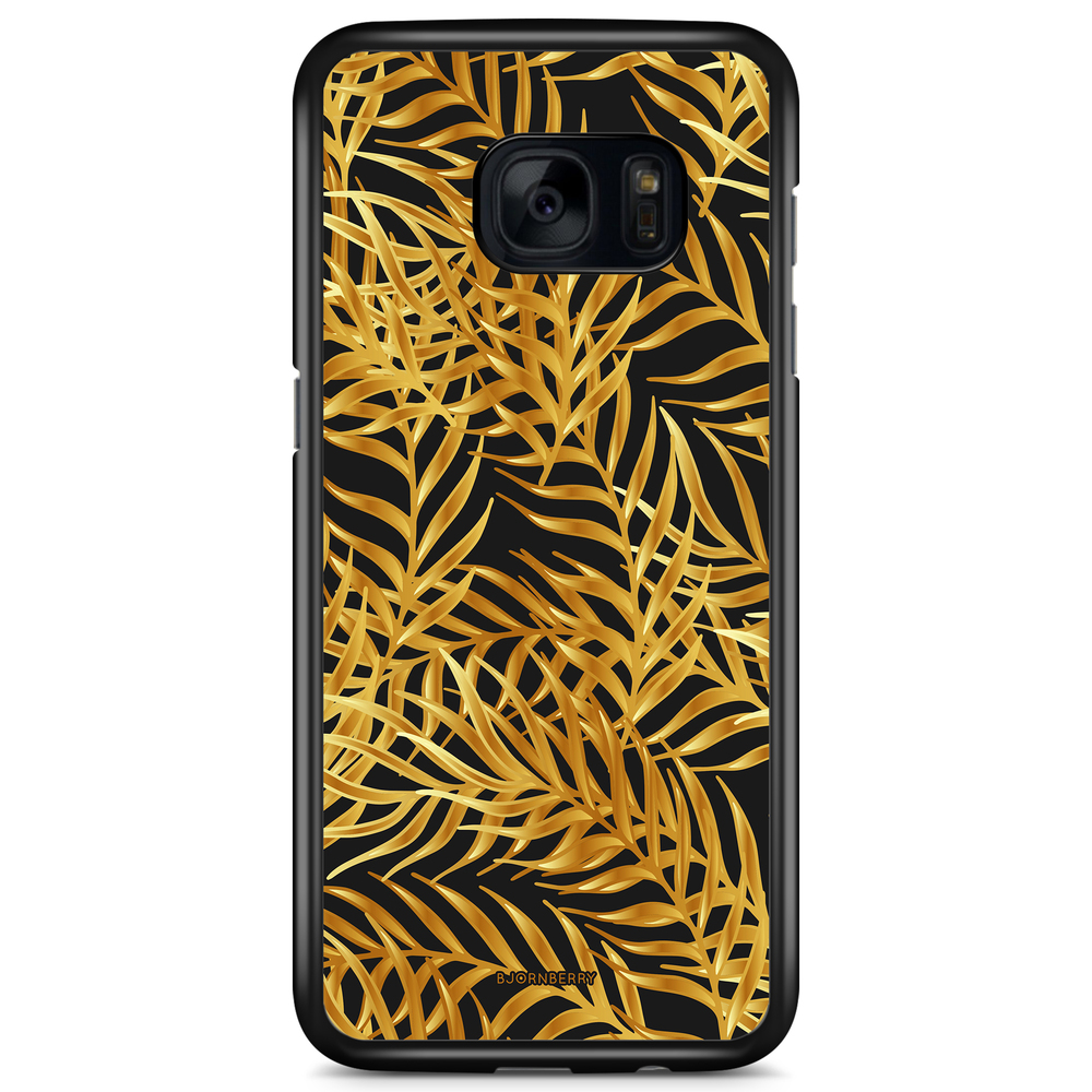 Samsung Galaxy S7 Case - Gold Palm