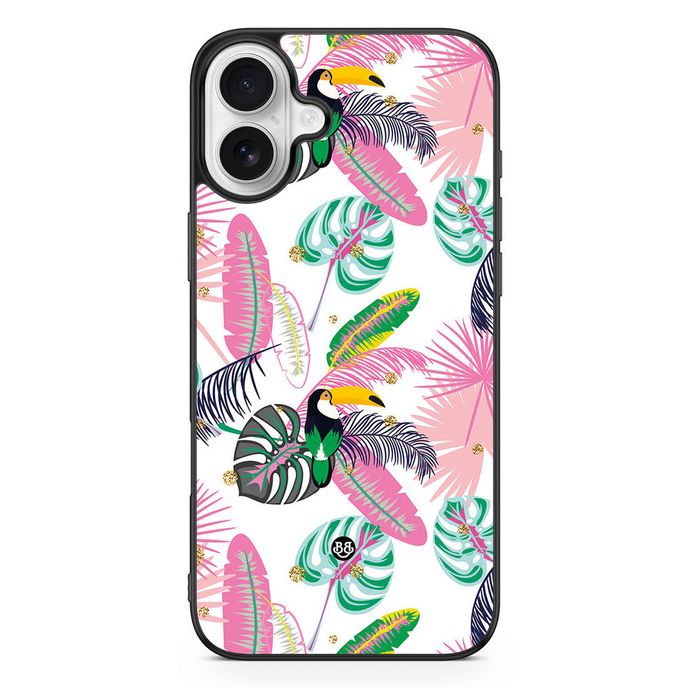 iPhone 16 Plus Case - Tropical Pattern