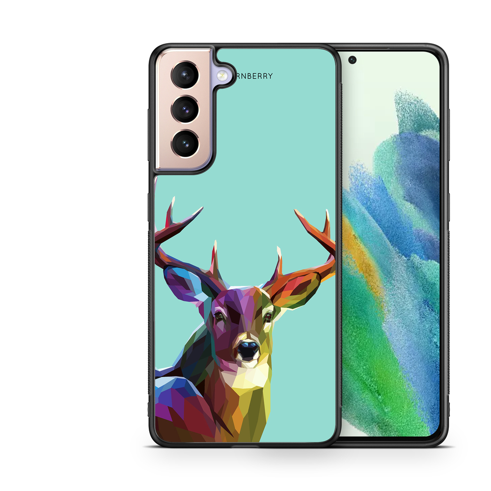 Samsung Galaxy S21 FE 5G Case - Colorful Deer