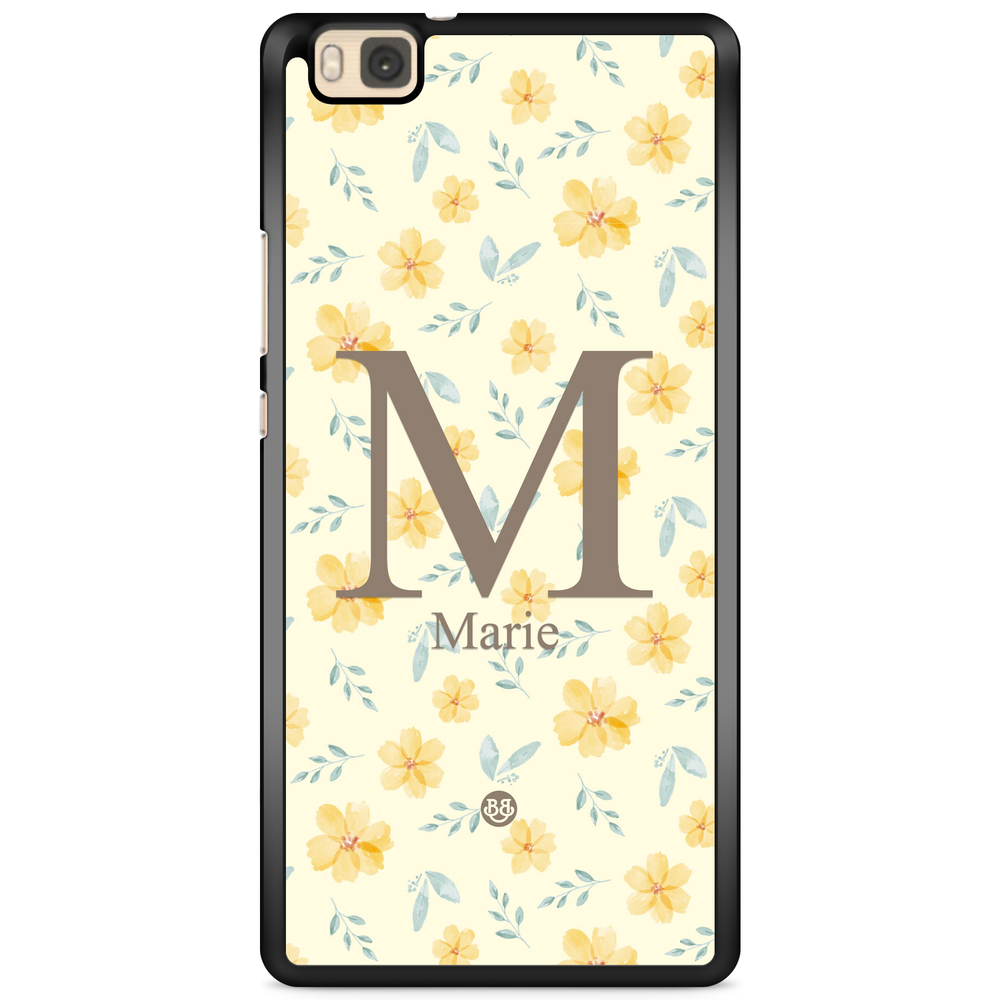 Huawei P8 Lite Case Custom - AWAKEN - Golden Bloom