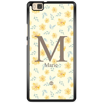 Huawei P8 Lite Skal Custom - AWAKEN - Golden Bloom