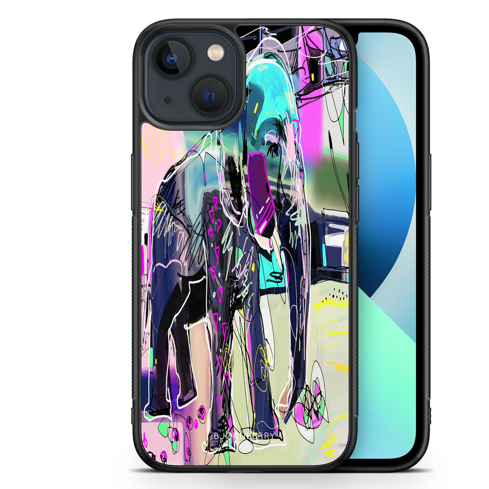 iPhone 13 Mini Case - Abstract Elephant