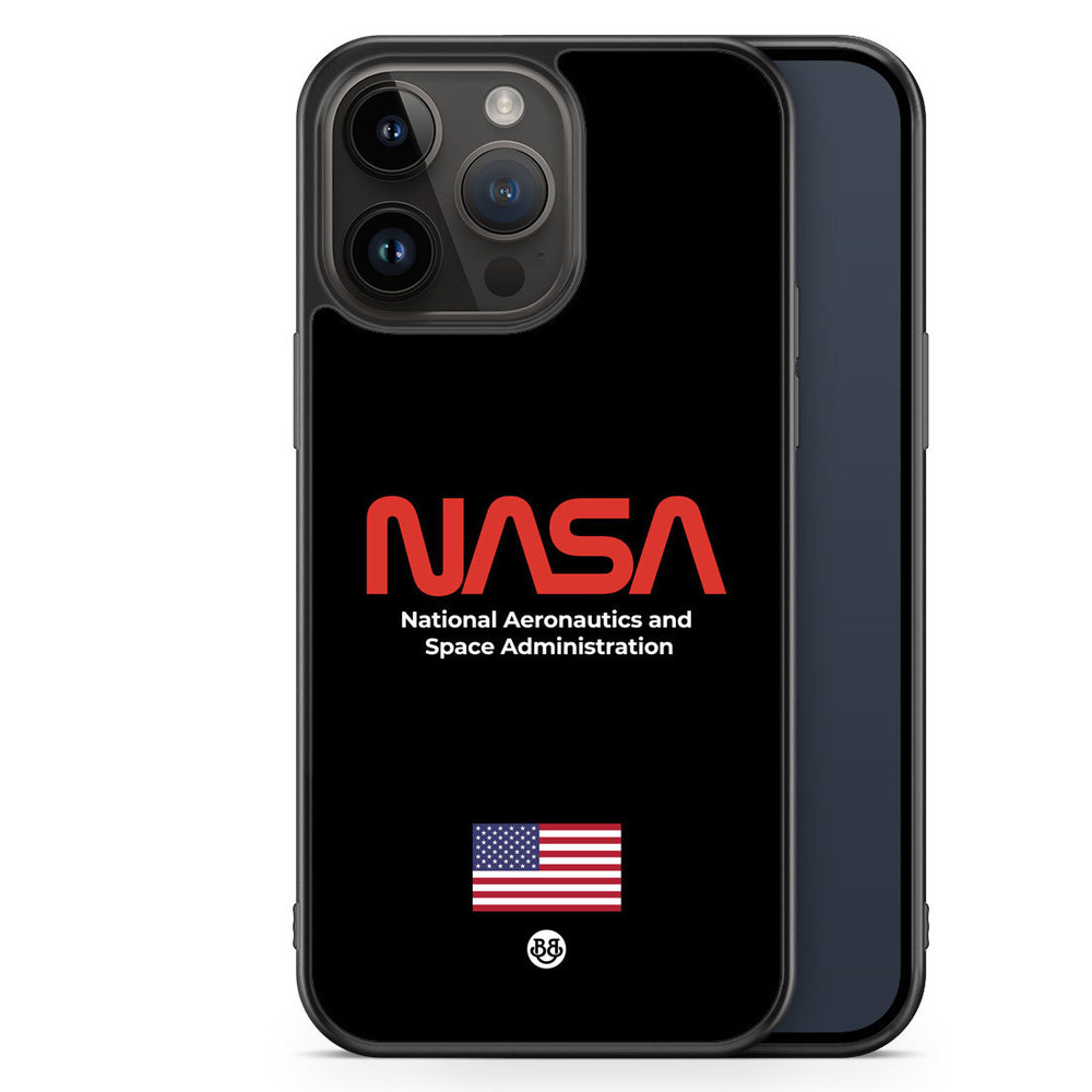 iPhone 14 Pro Max Case - NASA Worm Black