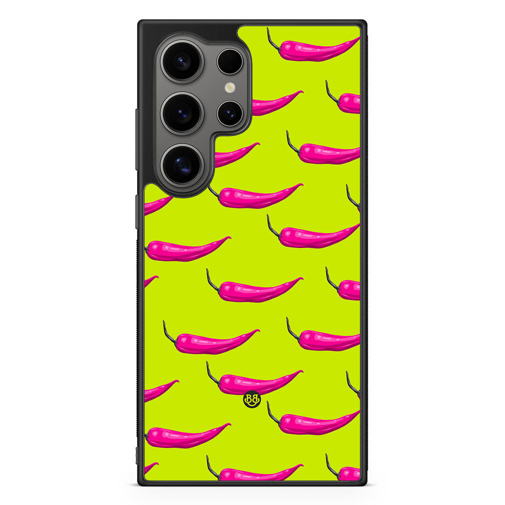 Samsung Galaxy S24 Ultra Case - Chilli Pattern