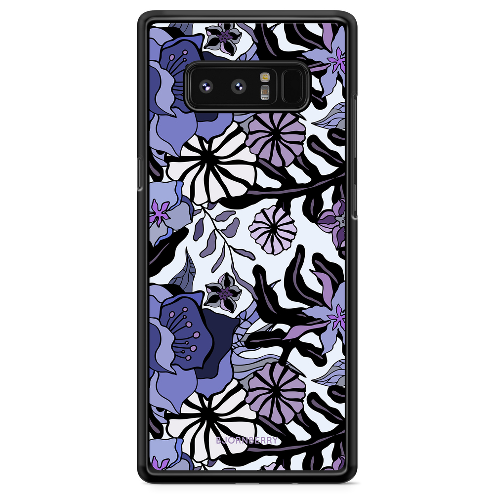 Samsung Galaxy Note 8 Case - Purple Flowers