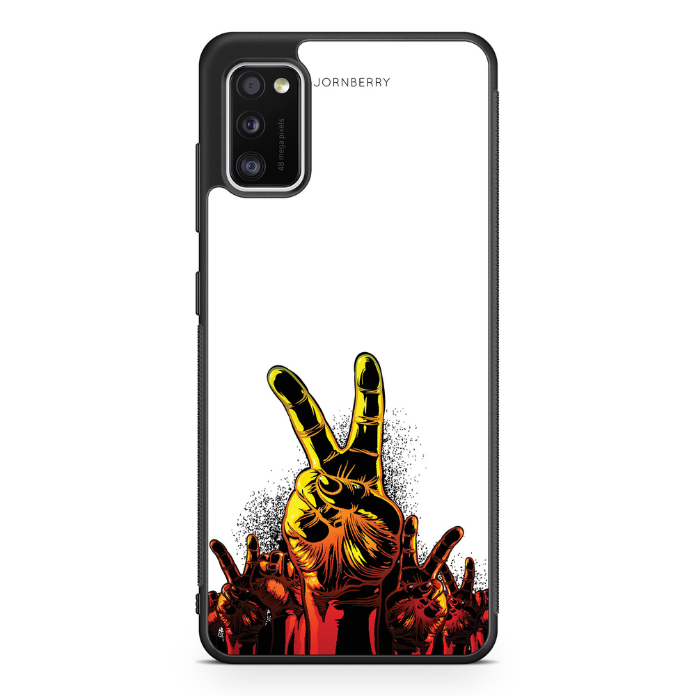 Samsung Galaxy A41 Case - Peace Hands
