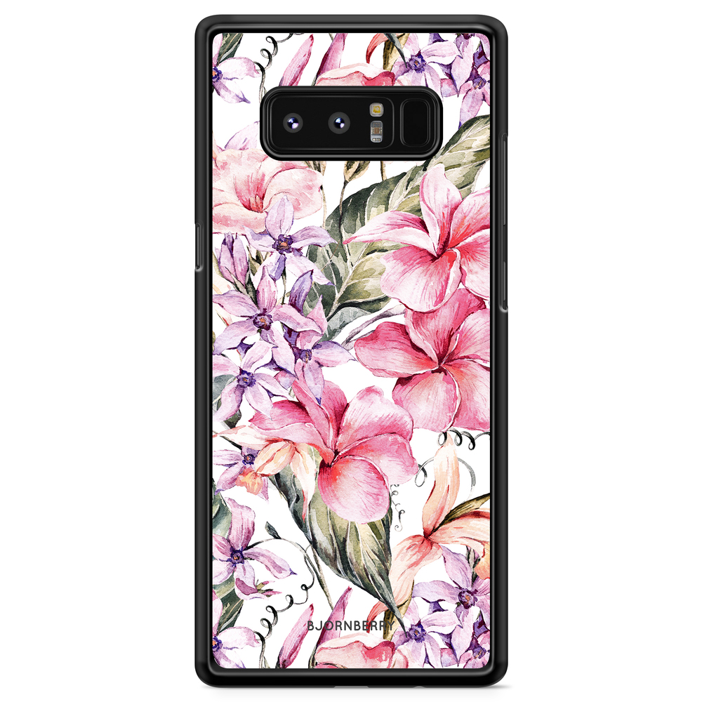 Samsung Galaxy Note 8 Case - Watercolor Flowers