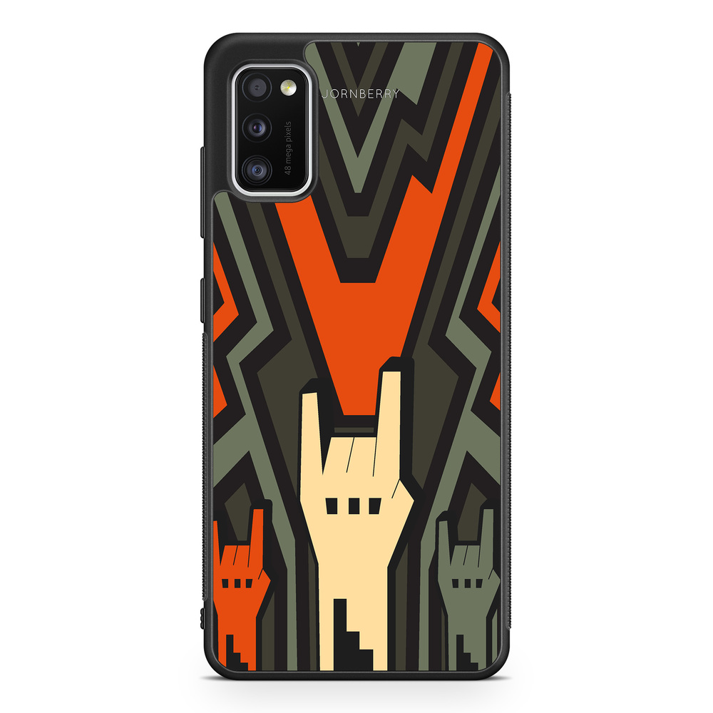 Samsung Galaxy A41 Case - Rock Hands