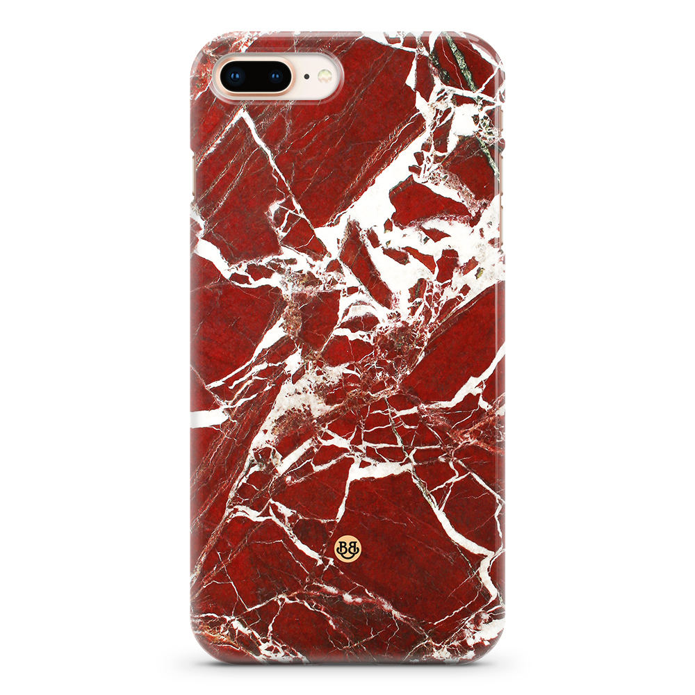 iPhone 6 Plus/6s Plus Premium Case - Red Marble