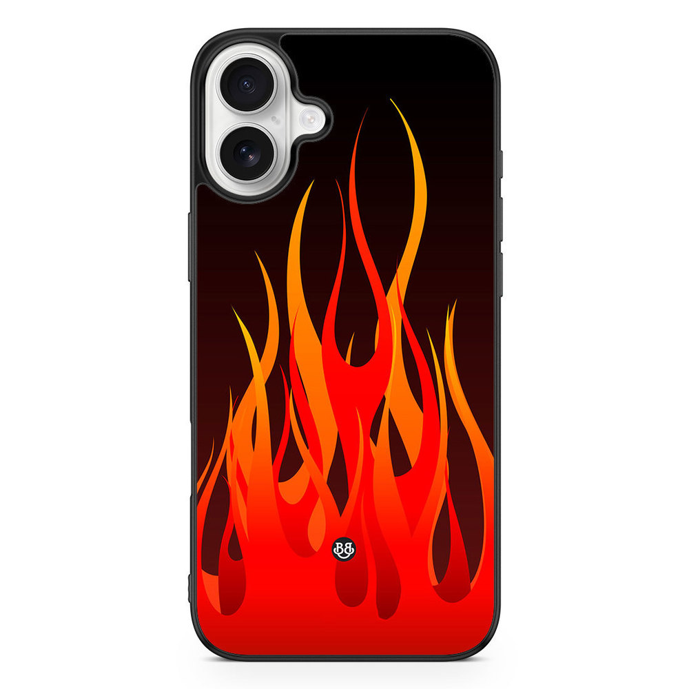 iPhone 16 Plus Case - Flames