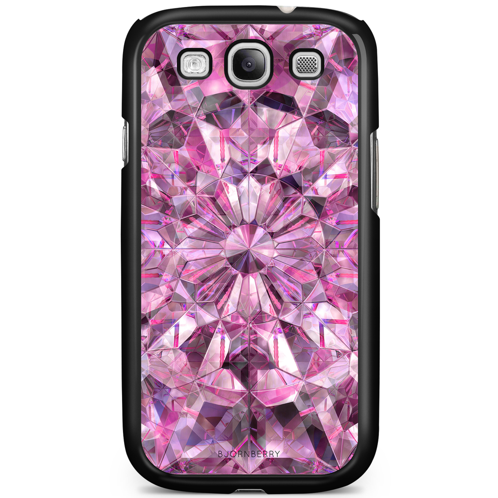 Samsung Galaxy S3 Mini Case - Pink Crystals