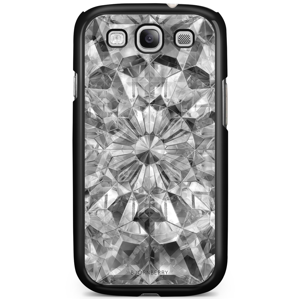 Samsung Galaxy S3 Mini Case - Grey Crystals