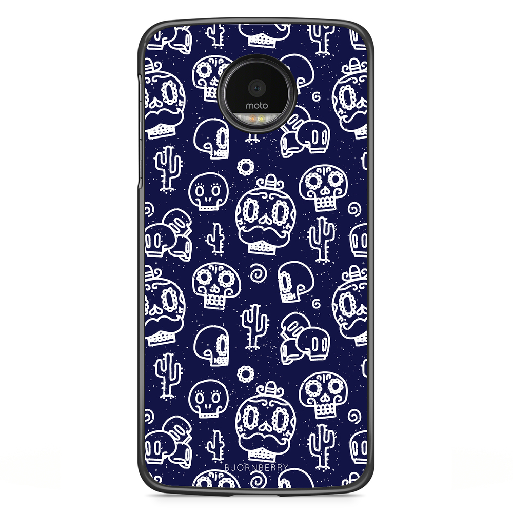 Motorola Moto G5S Plus Case - Oldschool Skulls