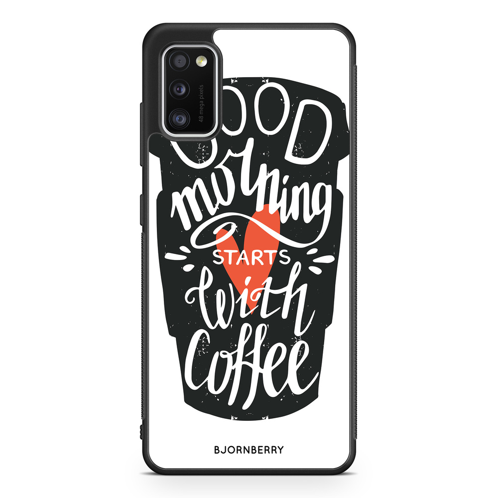 Samsung Galaxy A41 Case - Coffee