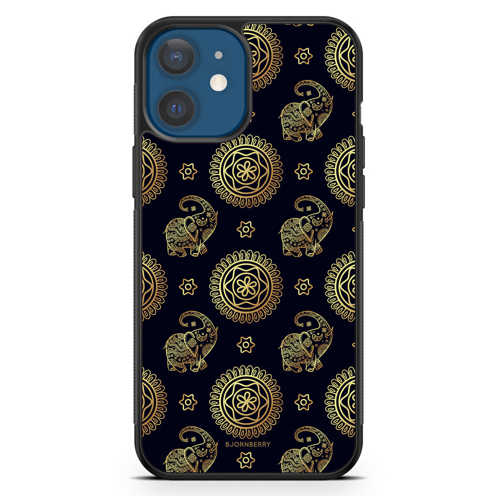 iPhone 12 Case - Elephant Gold