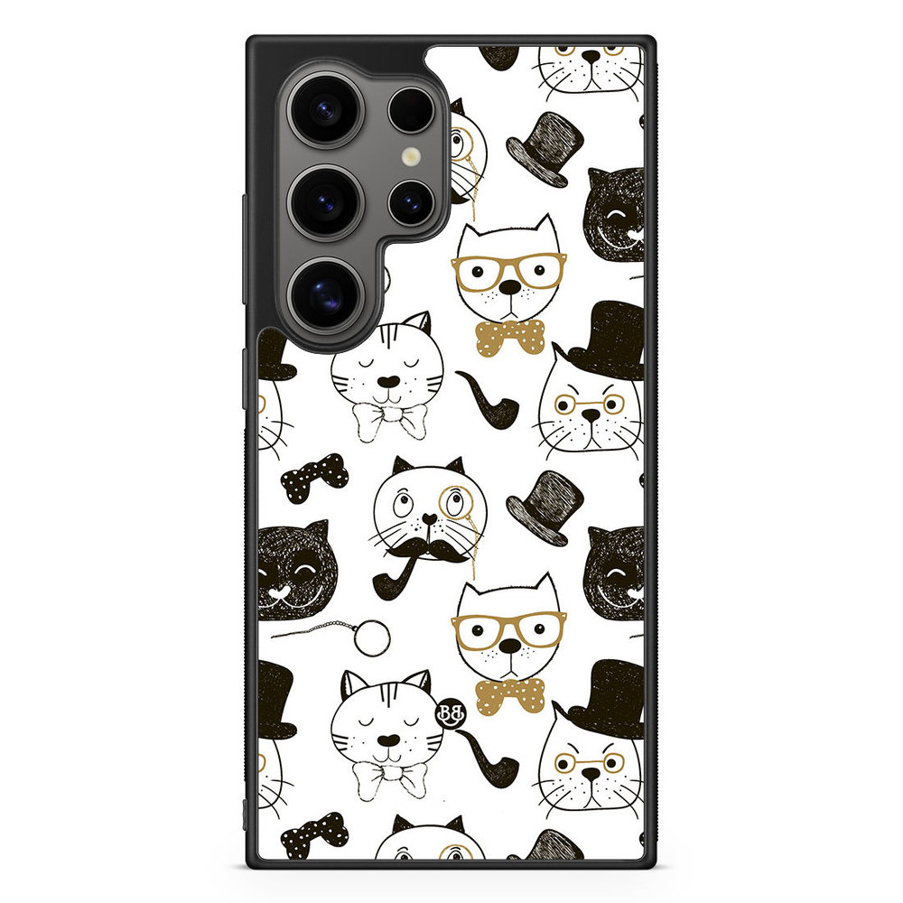 Samsung Galaxy S24 Ultra Case - Cartoon cats