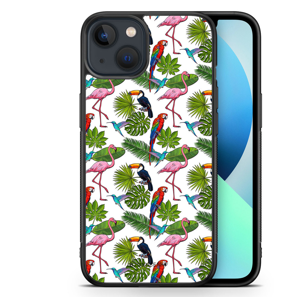iPhone 13 Mini Skal - Tropiskt Mönster