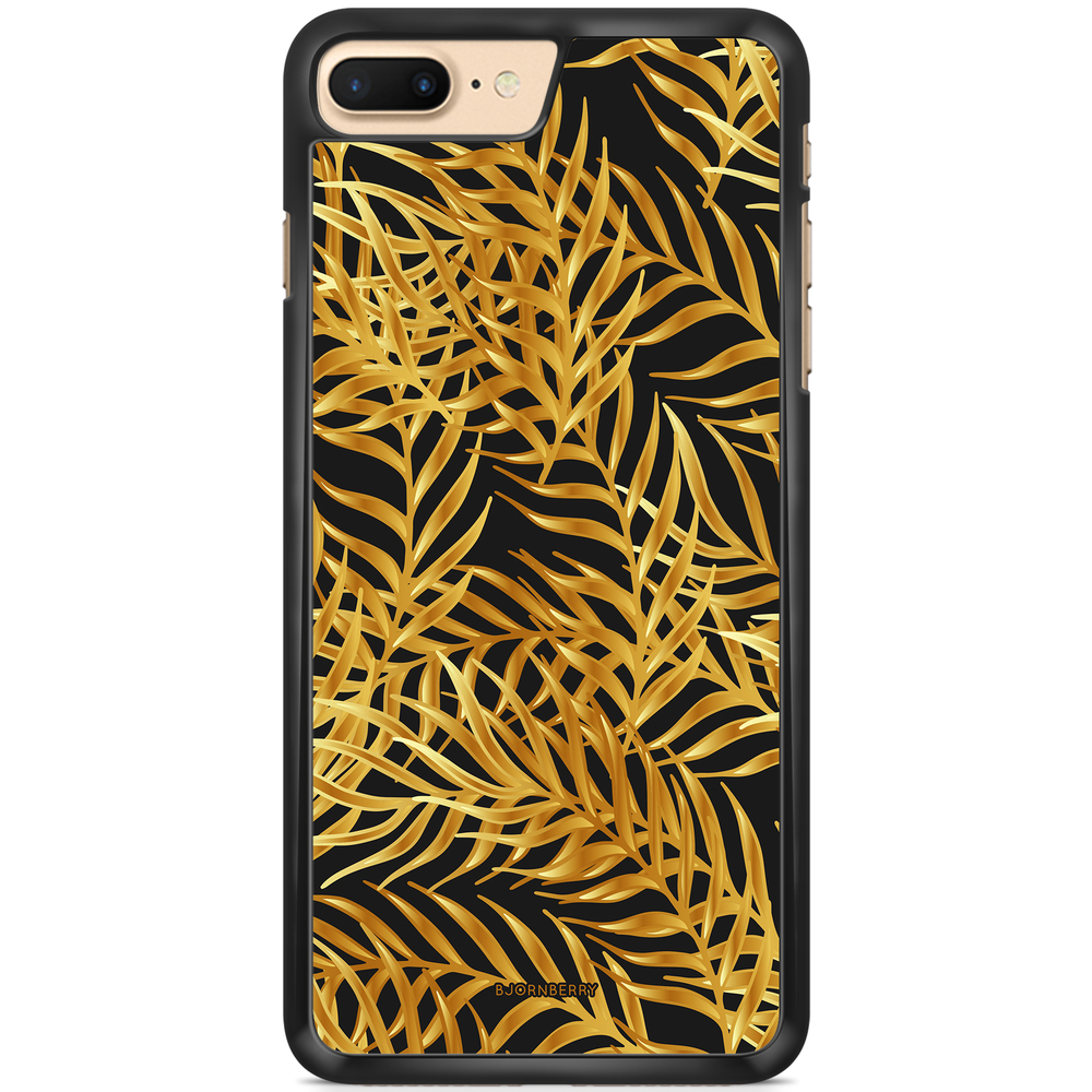 iPhone 7 Plus Case - Gold Palm