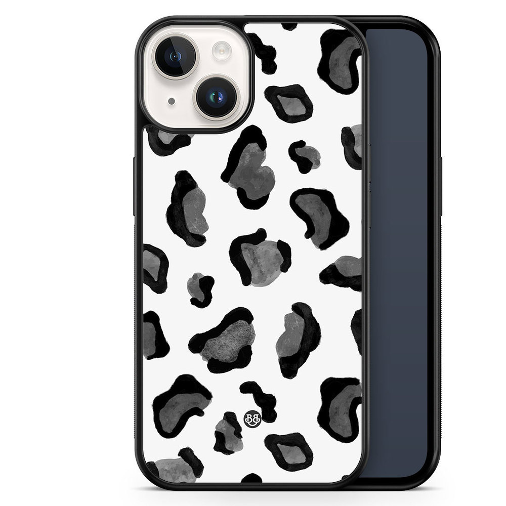 iPhone 14 Case - Grey Leopard