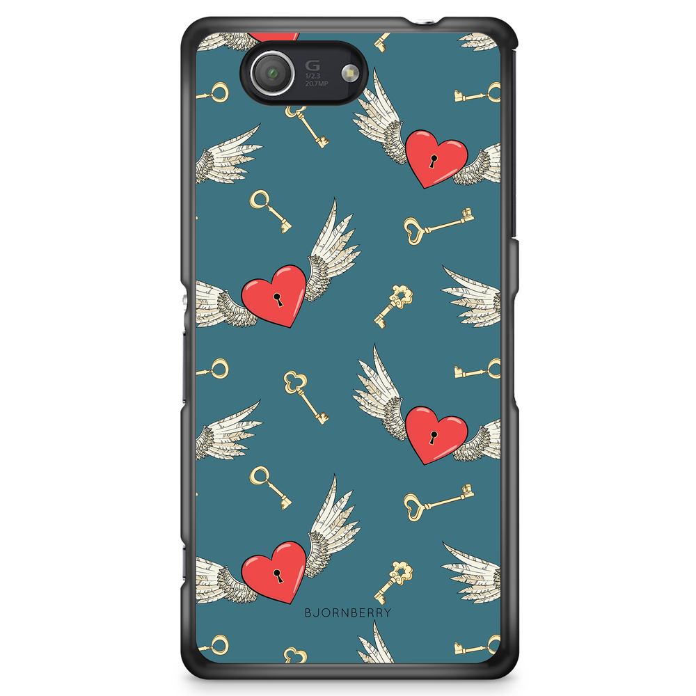 Sony Xperia Z3 Compact Case - Hearts 'n Wings