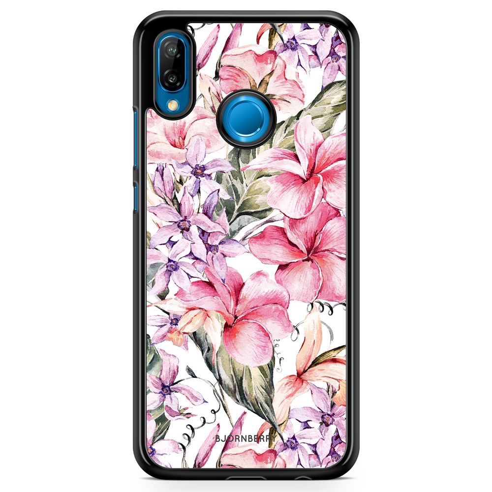 Huawei P20 Lite Case - Watercolor Flowers