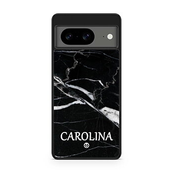 Google Pixel 8 Custom Skal - Svart Marmor Namn