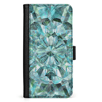 Xiaomi Redmi 10C Wallet Case - Green Crystals
