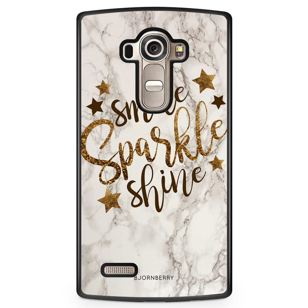 LG G4 Case - Smile,Sparkle,Shine