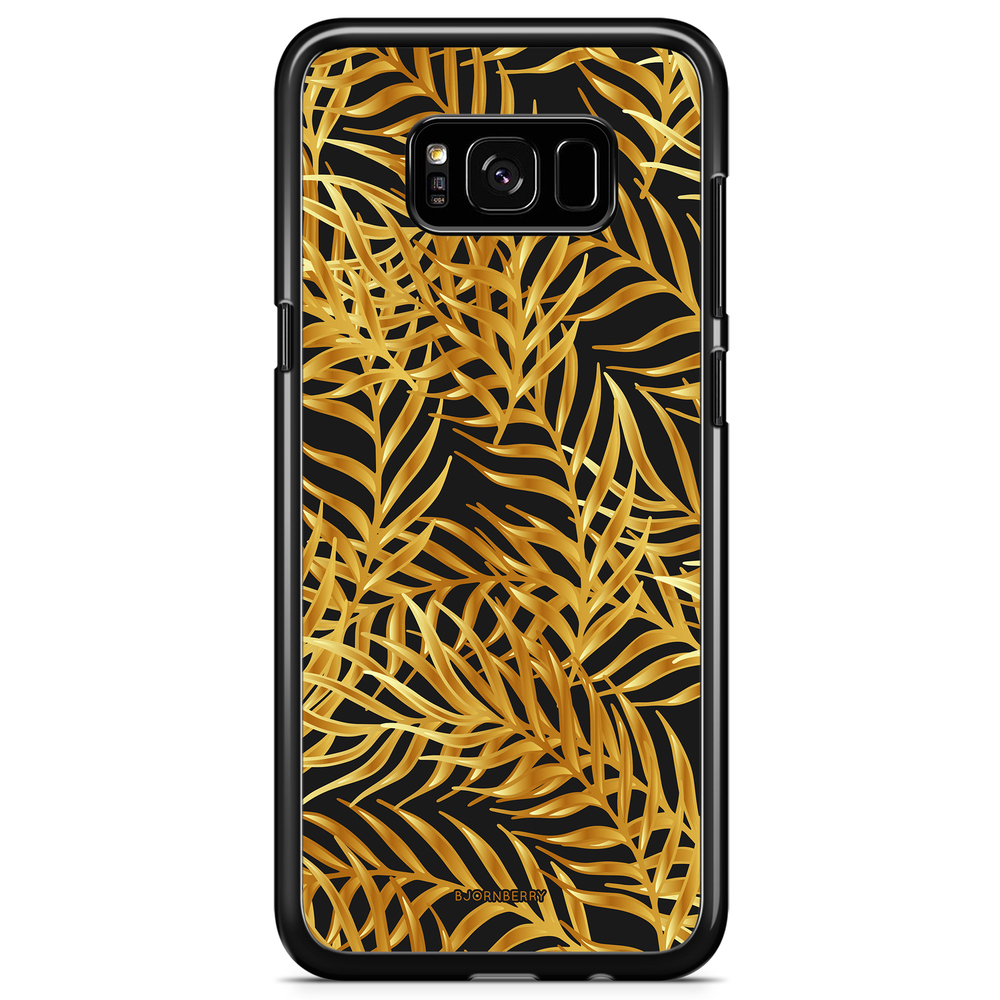 Samsung Galaxy S8 Plus Case - Gold Palm