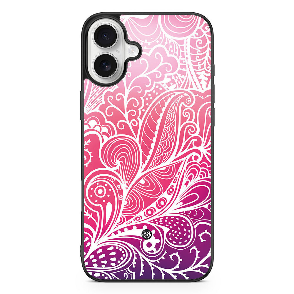 iPhone 16 Plus Case - Colorful Flowers