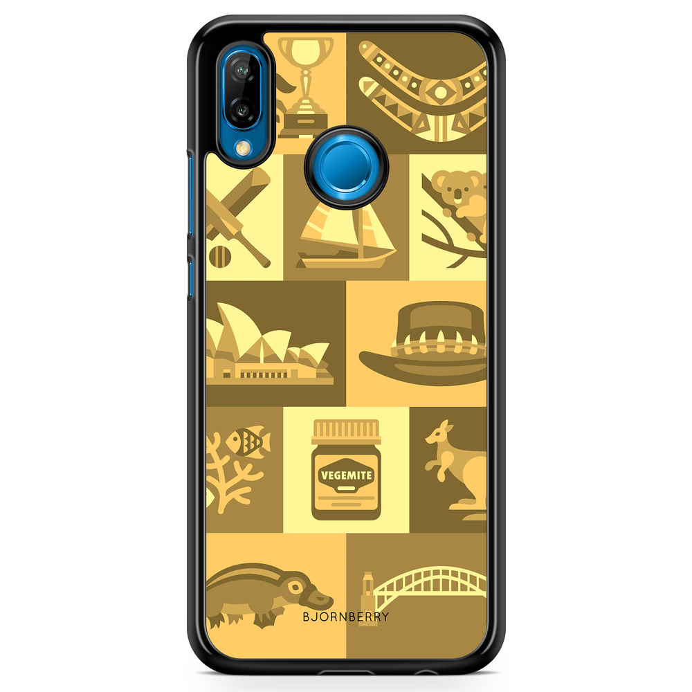 Huawei P20 Lite Case - Australian Pattern