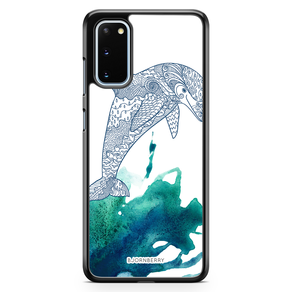 Samsung Galaxy S20 Case - Mandala Dolphine
