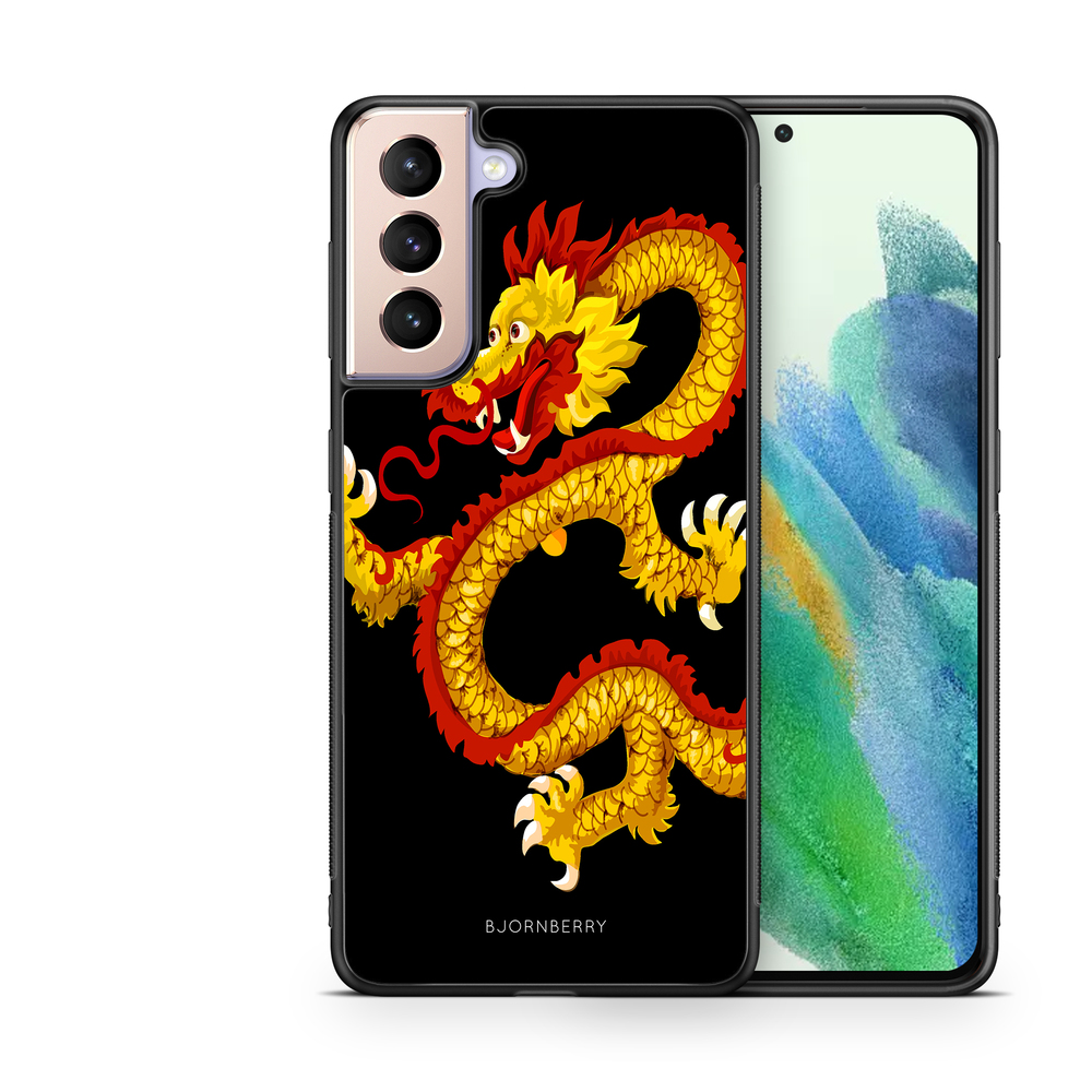 Samsung Galaxy S21 FE 5G Case - Yellow Dragon