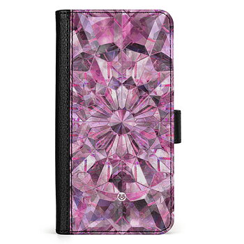 Xiaomi Redmi 10C Wallet Case - Pink Crystals