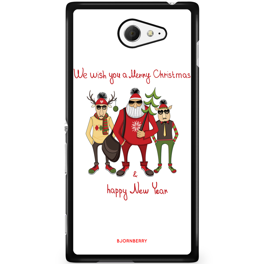 Sony Xperia M2 Aqua Case - Three Old Men