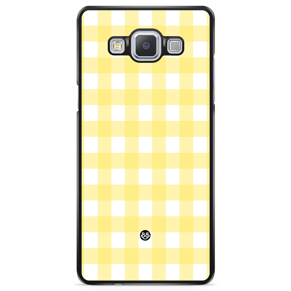Samsung Galaxy A5 (2015) Case - SUMMER GARDEN - Lemon Check