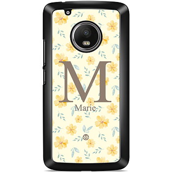 Moto G5 Plus Case Custom - AWAKEN - Golden Bloom