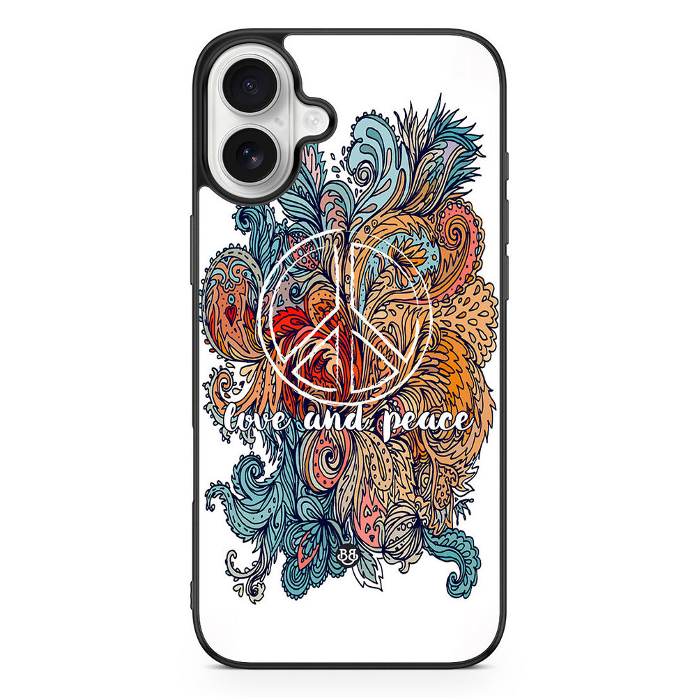 iPhone 16 Plus Case - Love and peace