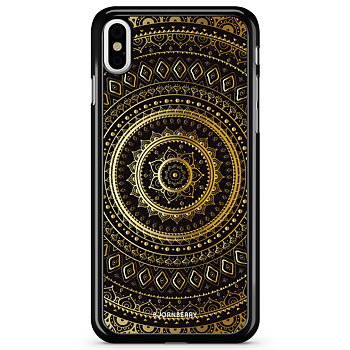iPhone X / XS Skal - Guld Mandala