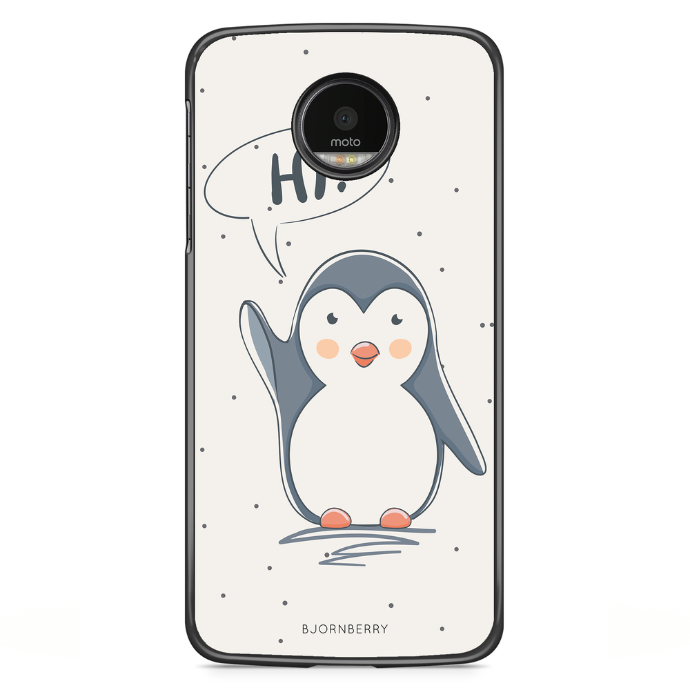 Motorola Moto G5S Plus Case - Cute Penguin