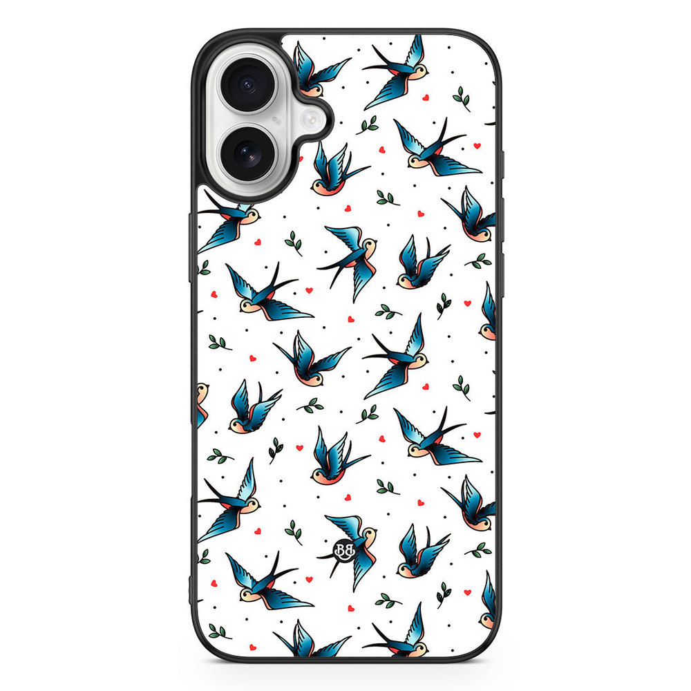 iPhone 16 Plus Case - Swallows