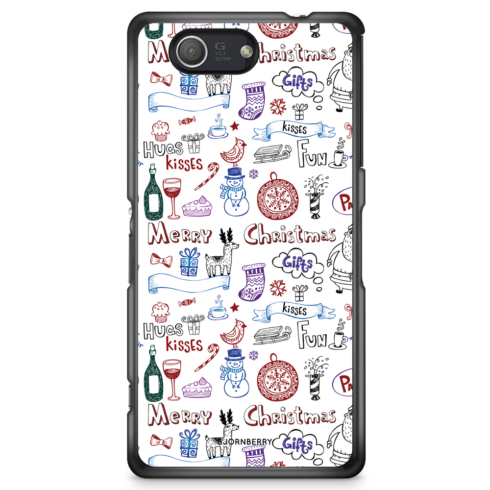 Sony Xperia Z3 Compact Case - Merry Christmas