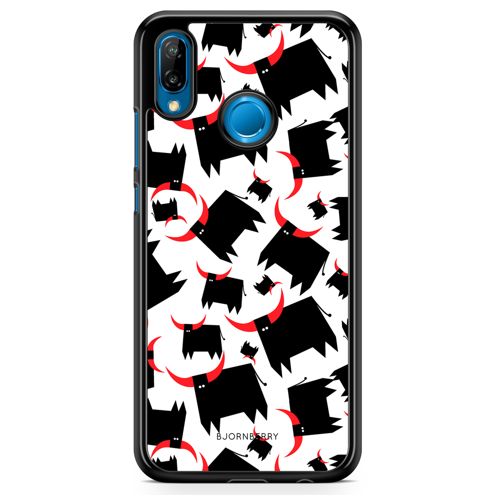 Huawei P20 Lite Case - Bull Red Horns