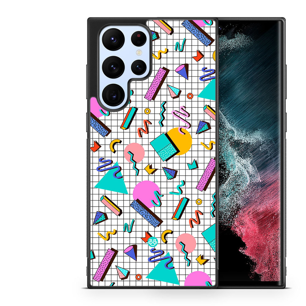 Samsung Galaxy S22 Ultra 5G Case - 80s Pattern