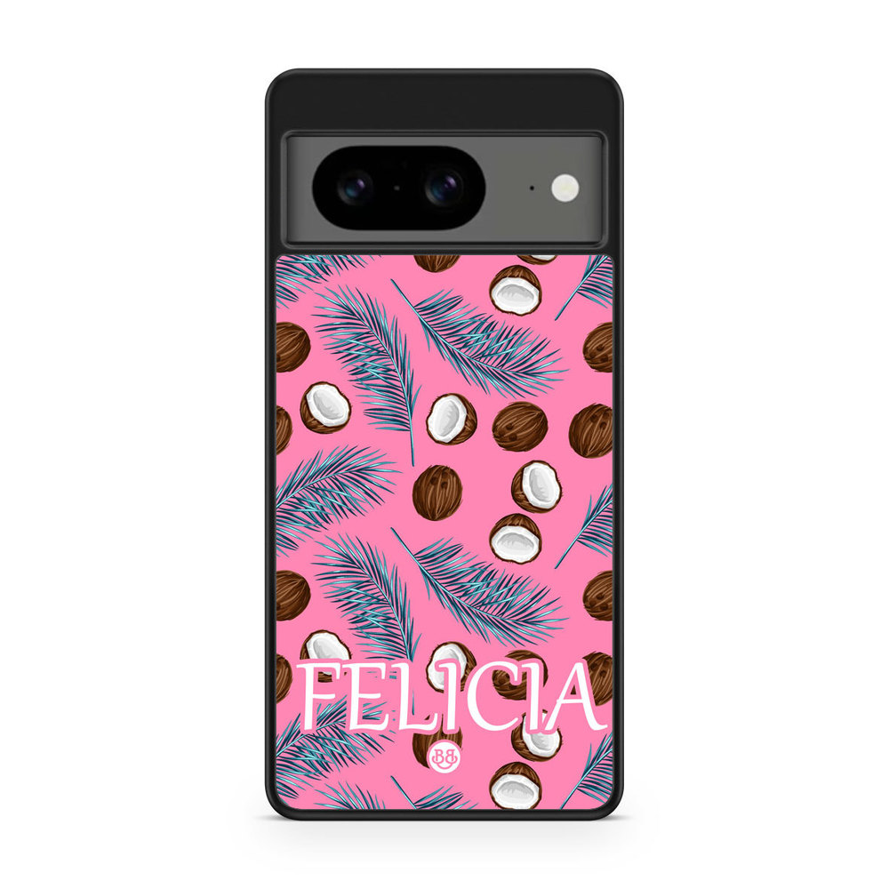 Google Pixel 8 Custom Skal - Tropical Name