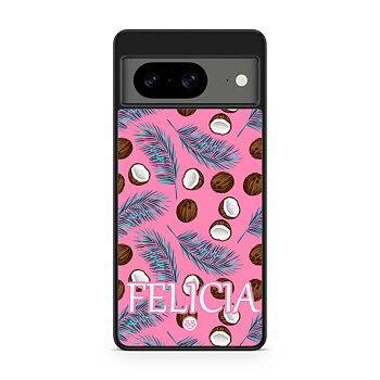 Google Pixel 8 Custom Skal - Tropiskt Namn