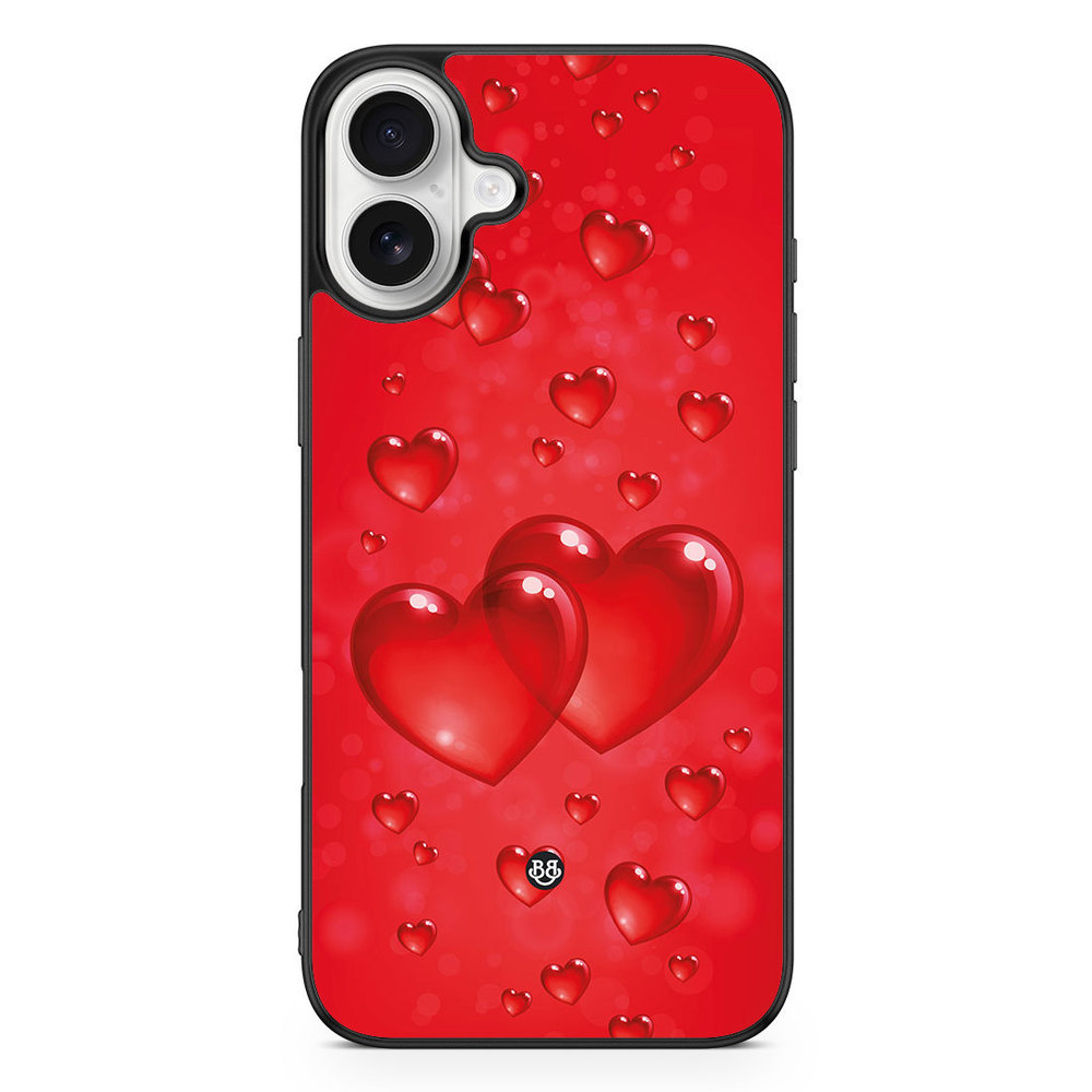 iPhone 16 Plus Case - Hearts