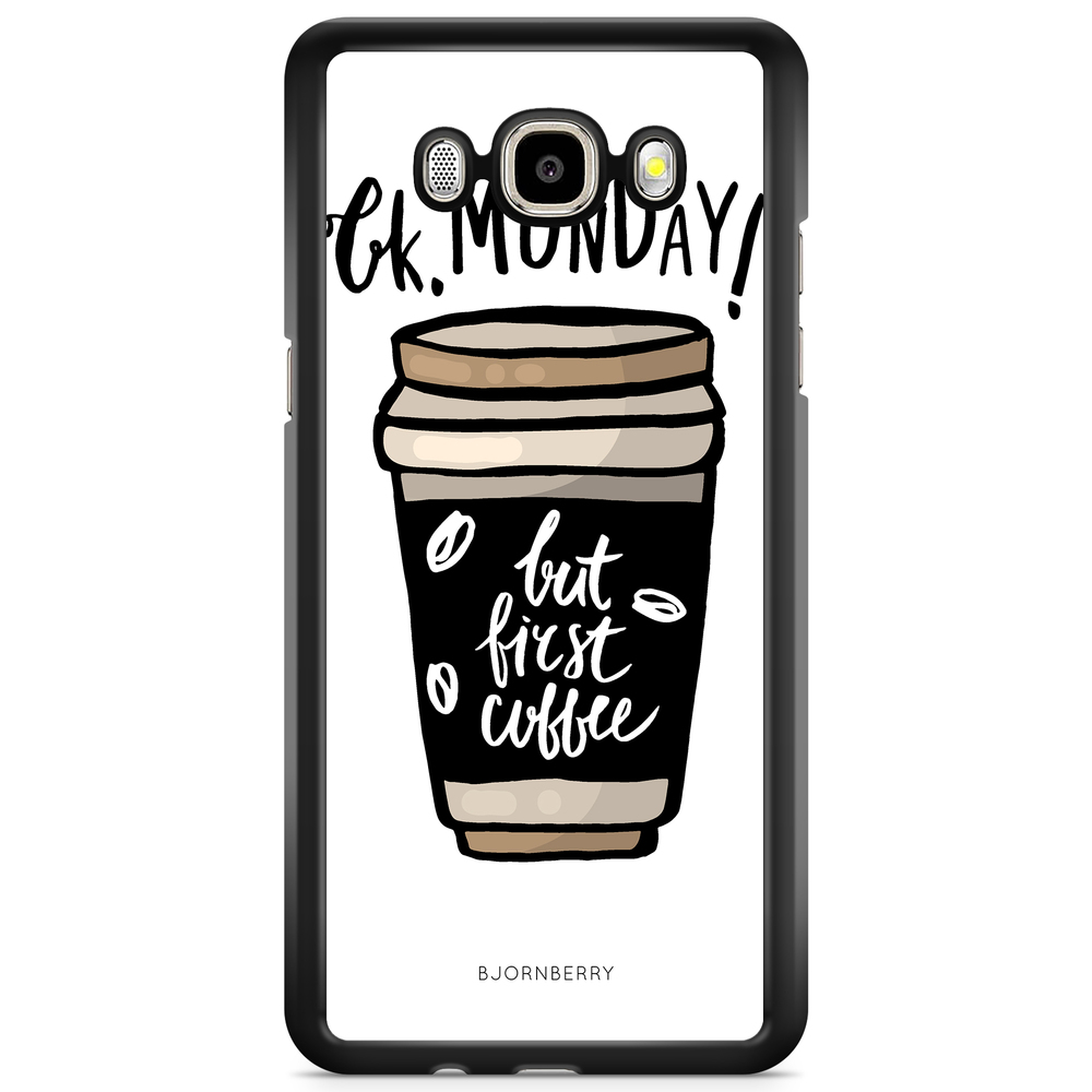 Samsung Galaxy J3 (2016) Case - But First Coffee