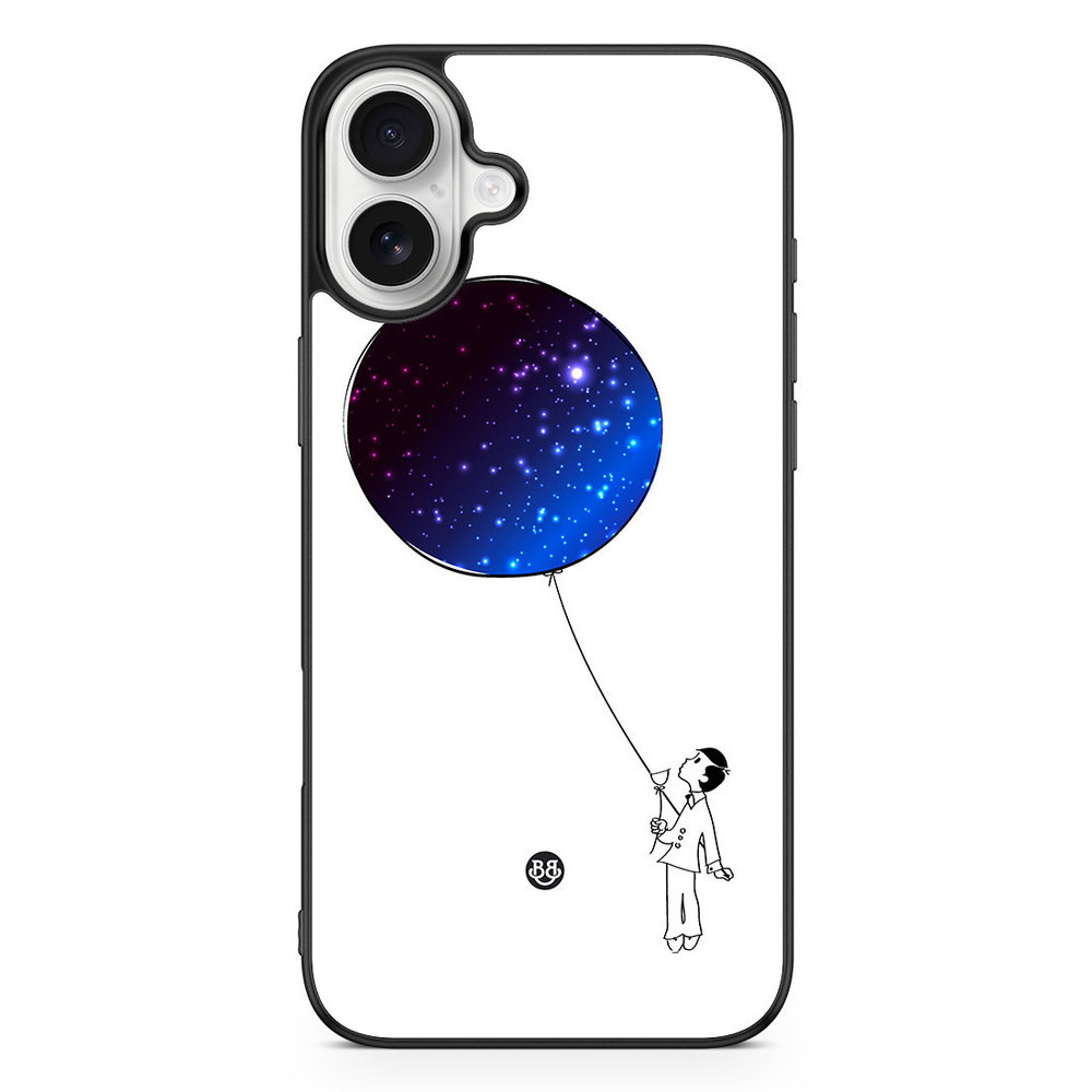 iPhone 16 Plus Case - Space Balloon